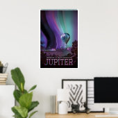 Jupiter NASA-ruimtereisposterprint  Sterren Poster (Thuiskantoor)