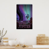 Jupiter NASA-ruimtereisposterprint  Sterren Poster (Keuken)