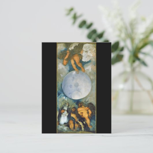 Jupiter Neptune en Pluto door Caravaggio in 1597 Briefkaart (Staand voorkant)