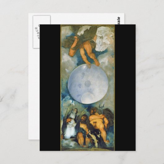 Jupiter Neptune en Pluto door Caravaggio in 1597 Briefkaart (Voorkant / Achterkant)
