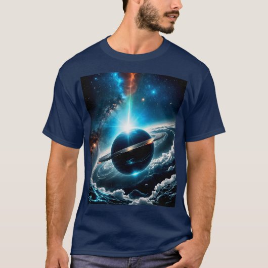 Jupiter opgewaardeerd t-shirt (Voorkant)