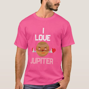 Jupiter Planeet Ruimte Zonnestelsel Astrologie T-shirt