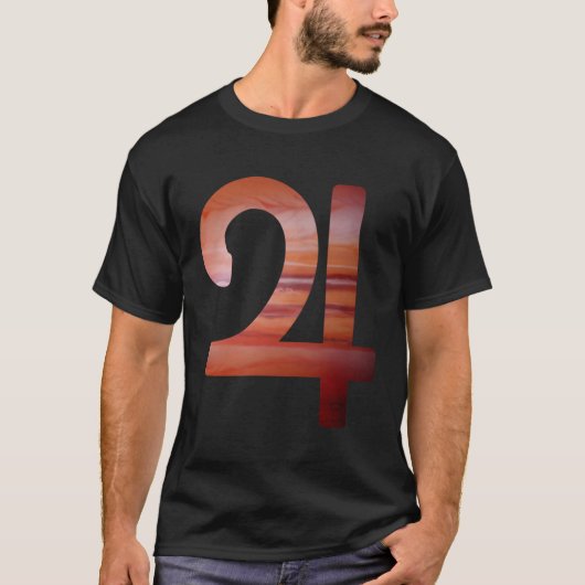 Jupiter Planeet Symbool Astrologie T-shirt (Voorkant)