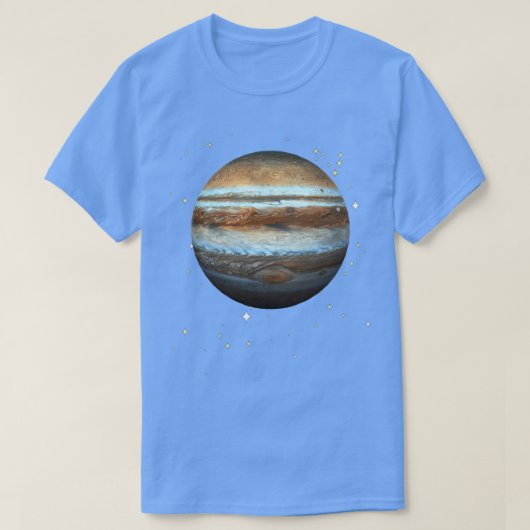 Jupiter Planeet Zonnestelsel Astronomer Astronomie T-shirt (Design voorkant)