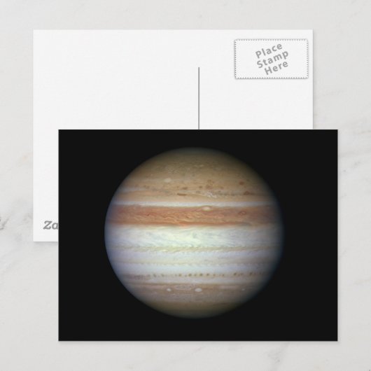 Jupiter Planet NASA Briefkaart (Voorkant / Achterkant)