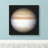 Jupiter Planet NASA Canvas Afdruk (Insitu (Houten vloer))