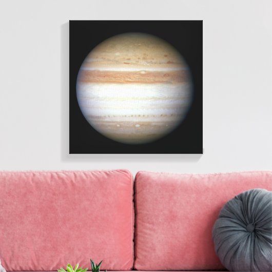 Jupiter Planet NASA Canvas Afdruk (Insitu (Woonkamer))