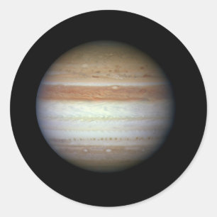 Jupiter Planet NASA Ronde Sticker