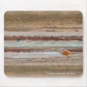 Jupiter Red Spot Close-up foto Muismat (Voorkant)
