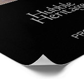 Jupiter Red Spot Hubble Telescope Foto Poster (Hoek)