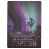 Jupiter Reis per heteluchtballon Bighty Auroras Klembord (Achterkant)