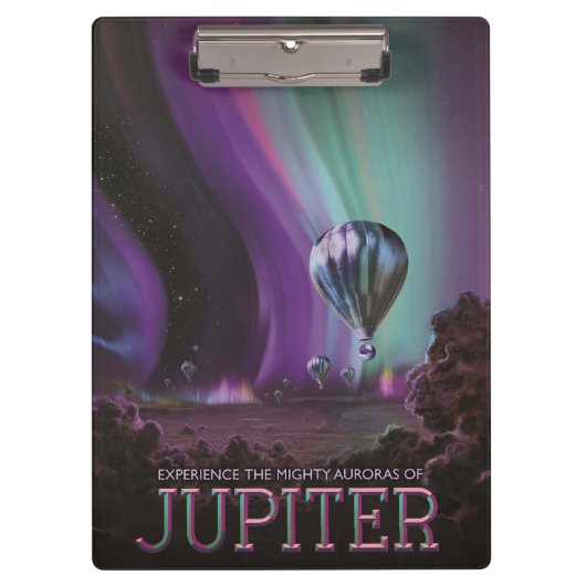 Jupiter Reis per heteluchtballon Bighty Auroras Klembord (Voorkant)
