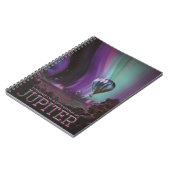 Jupiter Reis per heteluchtballon Bighty Auroras Notitieboek (Linkerzijde)