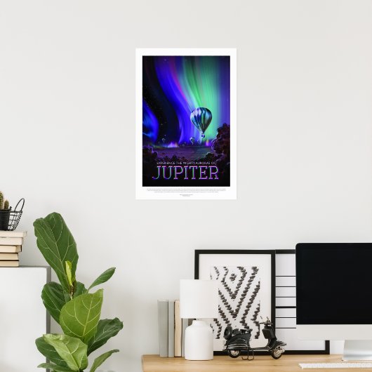 Jupiter, reisposter poster (Thuiskantoor)
