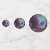 Jupiter Reizen door Hete Luchtballon Bighty Aurora Confetti (Achterkanten)