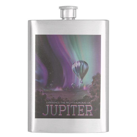 Jupiter Reizen door Hete Luchtballon Bighty Aurora Flacon (Voorkant)