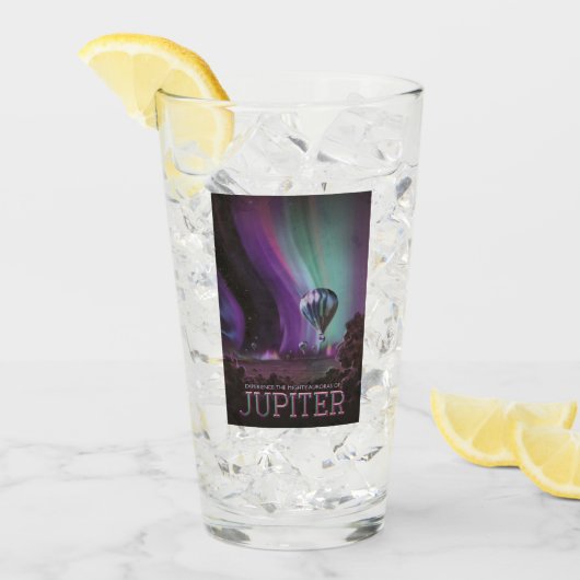 Jupiter Reizen door Hete Luchtballon Bighty Aurora Glas (Voorkant ijs)