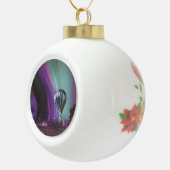 Jupiter Reizen door Hete Luchtballon Bighty Aurora Keramische Bal Ornament (Rechts)