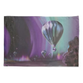 Jupiter Reizen door Hete Luchtballon Bighty Aurora Kussensloop (Achterkant-Links)