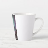 Jupiter Reizen door Hete Luchtballon Bighty Aurora Latte Mok (Rechts)