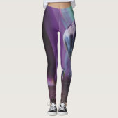 Jupiter Reizen door Hete Luchtballon Bighty Aurora Leggings (Voorkant)