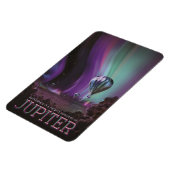 Jupiter Reizen door Hete Luchtballon Bighty Aurora Magneet (Linkerzijde)