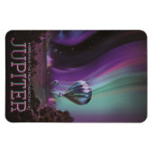 Jupiter Reizen door Hete Luchtballon Bighty Aurora Magneet (Horizontaal)