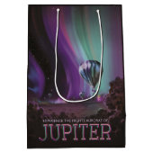 Jupiter Reizen door Hete Luchtballon Bighty Aurora Medium Cadeauzakje (Achterkant)