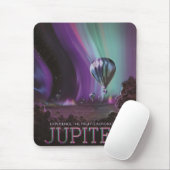 Jupiter Reizen door Hete Luchtballon Bighty Aurora Muismat (Met muis)