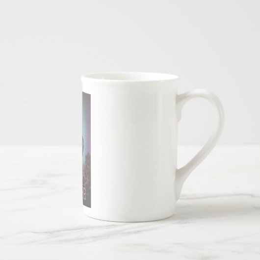 Jupiter Reizen door Hete Luchtballon Bighty Aurora Porselein Kop (Rechts)