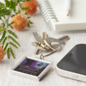 Jupiter Reizen door Hete Luchtballon Bighty Aurora Sleutelhanger (Zijkant)