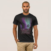 Jupiter Reizen door Hete Luchtballon Bighty Aurora T-shirt (Voorkant volledig)