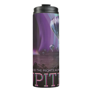 Jupiter Reizen door Hete Luchtballon Bighty Aurora Thermosbeker