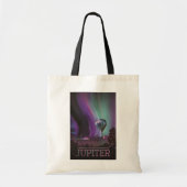 Jupiter Reizen door Hete Luchtballon Bighty Aurora Tote Bag (Voorkant)