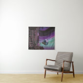 Jupiter Reizen door Hete Luchtballon Bighty Aurora Wandkleed (In Situ (horizontaal))