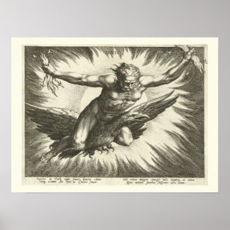 Jupiter, Roman God, Mythologie, Deity, 16e eeuw Poster