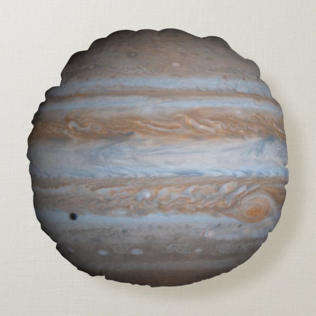 Jupiter Rond Kussen (Voorkant)
