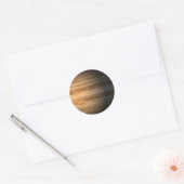 Jupiter Ronde Sticker (Envelop)