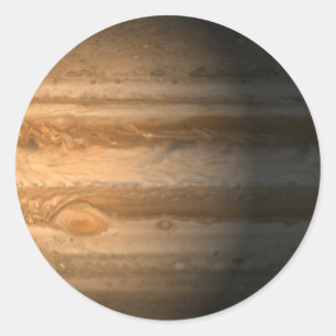 Jupiter Ronde Sticker