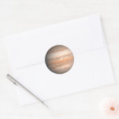 Jupiter Ronde Sticker (Envelop)