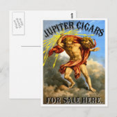Jupiter Sigaren, 1868 Briefkaart (Voorkant / Achterkant)