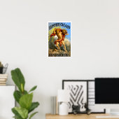 Jupiter Sigaren, 1868. Oude reclame Poster (Thuiskantoor)