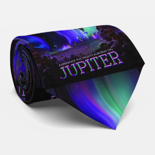 Jupiter Space Travel Poster Stropdas