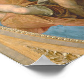 Jupiter Striking Down the Vices (olie op canvas) Poster (Hoek)