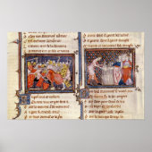 Jupiter tegen Saturnus: Saturnus-les Poster (Voorkant)