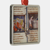 Jupiter tegen Saturnus: Saturnus Metalen Ornament (Rechts)