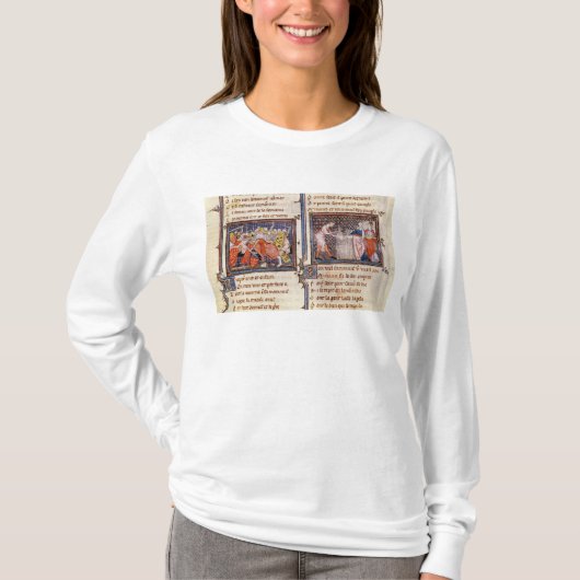 Jupiter tegen Saturnus: Saturnus T-shirt (Voorkant)