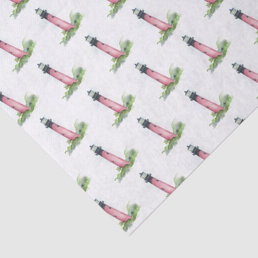 Jupiter Vuurtoren Tissue Papier (Detail)