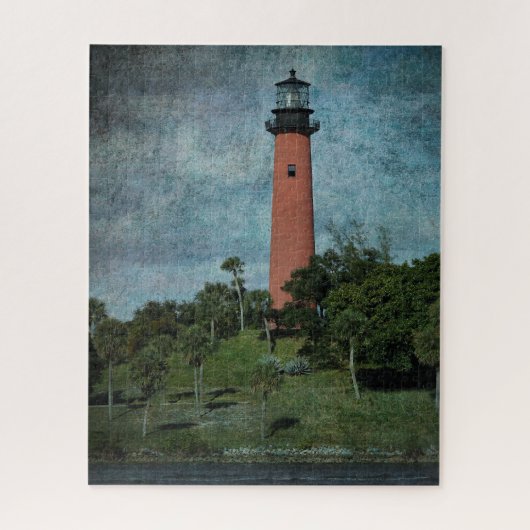 Jupiter, vuurtoren van FLorida Legpuzzel (Verticaal)