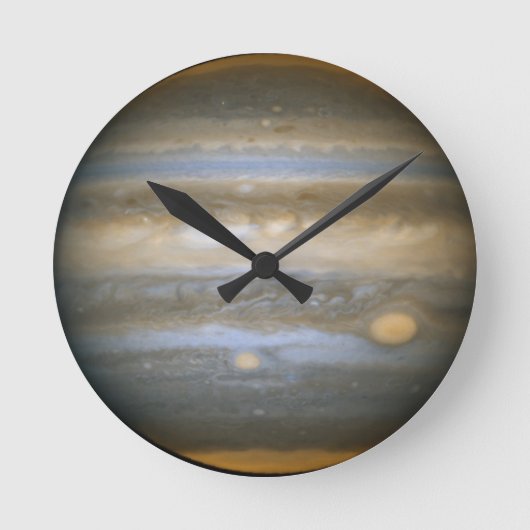 Jupiter Wall Clock Ronde Klok (Voorkant)